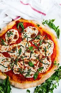 Thin-Crust Pizza Margherita