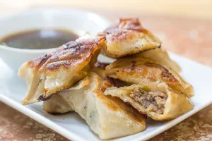 Pan-Fried Pork Dumplings