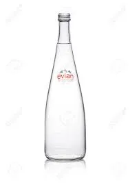 Evian (Glass Bottle)