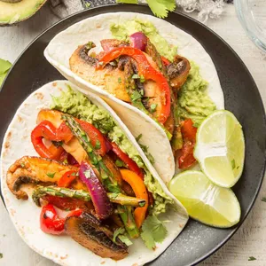 Grilled Portabello & Vegetables Fajita