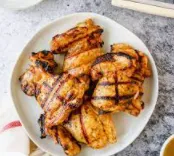 Grilled Boneless Chicken Thighs