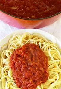 Pasta With Marinara Sauce