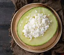 Fresh Melon With Cottage Cheese
