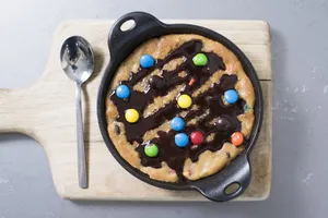 M&M Cookie Skillet