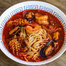 Seafood Chinese Noodle Soup