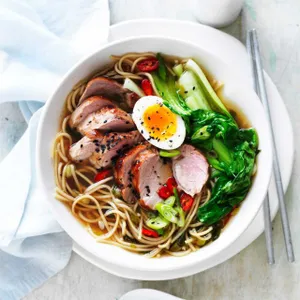 Vegetable Sliced Noodle Soup