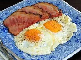 Two Eggs With Ham