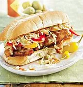 Catfish Po'Boy Sandwich