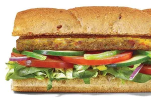 Veggie Patty Footlong Pro (Double Protein)