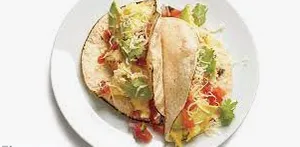 Egg taco.