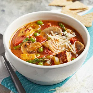 Mixed Vegetables And Tofu Soup (For 2)