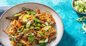 Shanghai Style Lo Mein with Beef