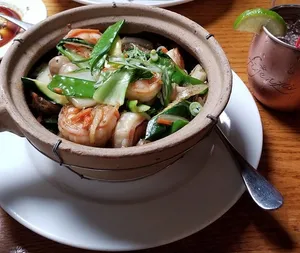 Geyser Shrimp Clay Pot