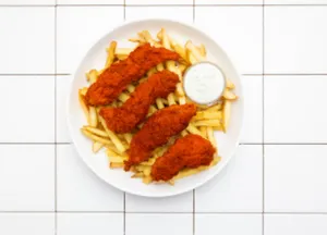 4 Piece Nashville Hot & Fries