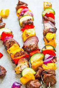 GRILLED STEAK SKEWERS 24 Hour Marinade