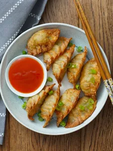 Fried Meat Dumplings (6) 锅贴