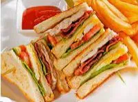 Old Fashioned Triple Decker Club Sandwich