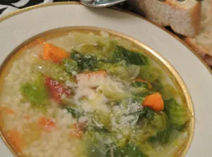 Escarole Soup in Brodo