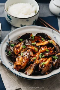 Chicken with Eggplant in Garlic Sauce 鱼香茄子鸡