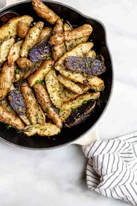 Fingerling Garlic Potatoes