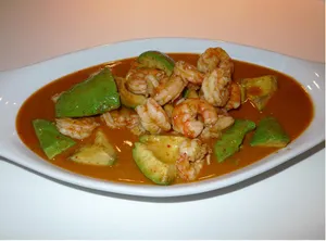 Shrimp Massaman Avocado