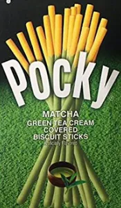 Glico Matcha Pocky (グリコ抹茶ポッキー)