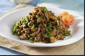 Green Chilli Shredded Beef