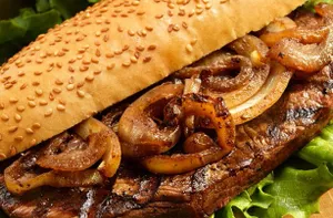 Beef & Onions Sandwich