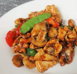 Chicken W. Garlic Auce