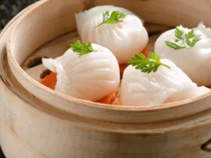 Steamed Shrimp Dumplings (4 pcs)
