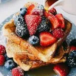 French Toast with Fresh Fruit