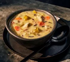 Kids Cream of Chicken & Wild Rice Soup