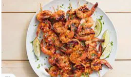 Grilled shrimp