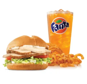 Classic Roast Chicken Sandwich Meal (L)