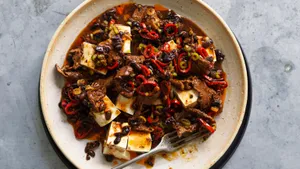 Beef Fillets W. Soft Tofu Pudding