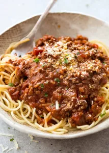 Pasta With Bolognese Sauce