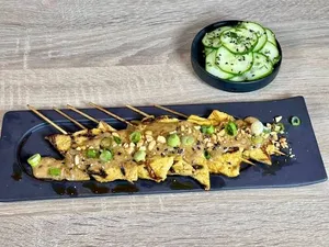 Grilled Chick'n Satay