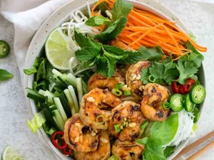 Grilled Shrimp Salad