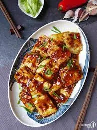 Tofu With Garlic Sauce
