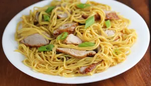 Noodles with Roast Pork