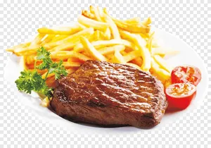 Steak & Fries Plate