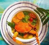 Blue Crab And Turnip In Broth
