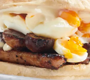 Sausage And Egg Sandwich