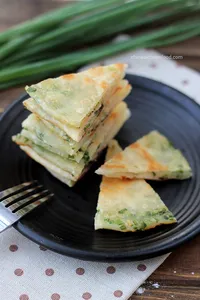 Scallion Pancake In Hong Kong Style