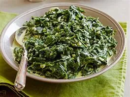 CREAMED SPINACH