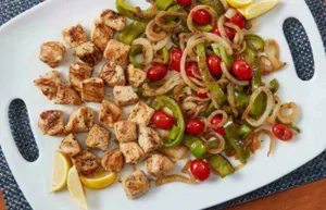 Chicken Souvlaki Platter