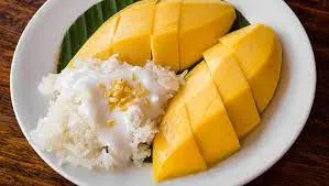 Sweet Sticky Rice With Mango