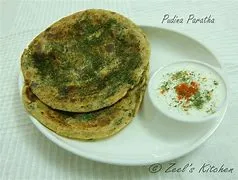 Mint Paratha (Tandoor)