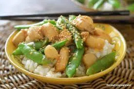 Chicken with Snow Peas