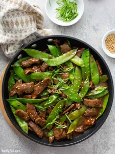 Beef with Snow Peas 雪豆牛